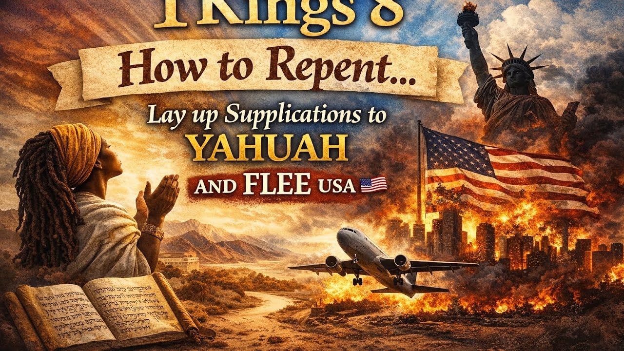 YESS!! U CAN FLEE USA🇺🇸WHY DO USAY YAHUAH IS YOUR “GOD” TRUST YHWH OBEY YHWH AND RUN FROM USA TRUST 