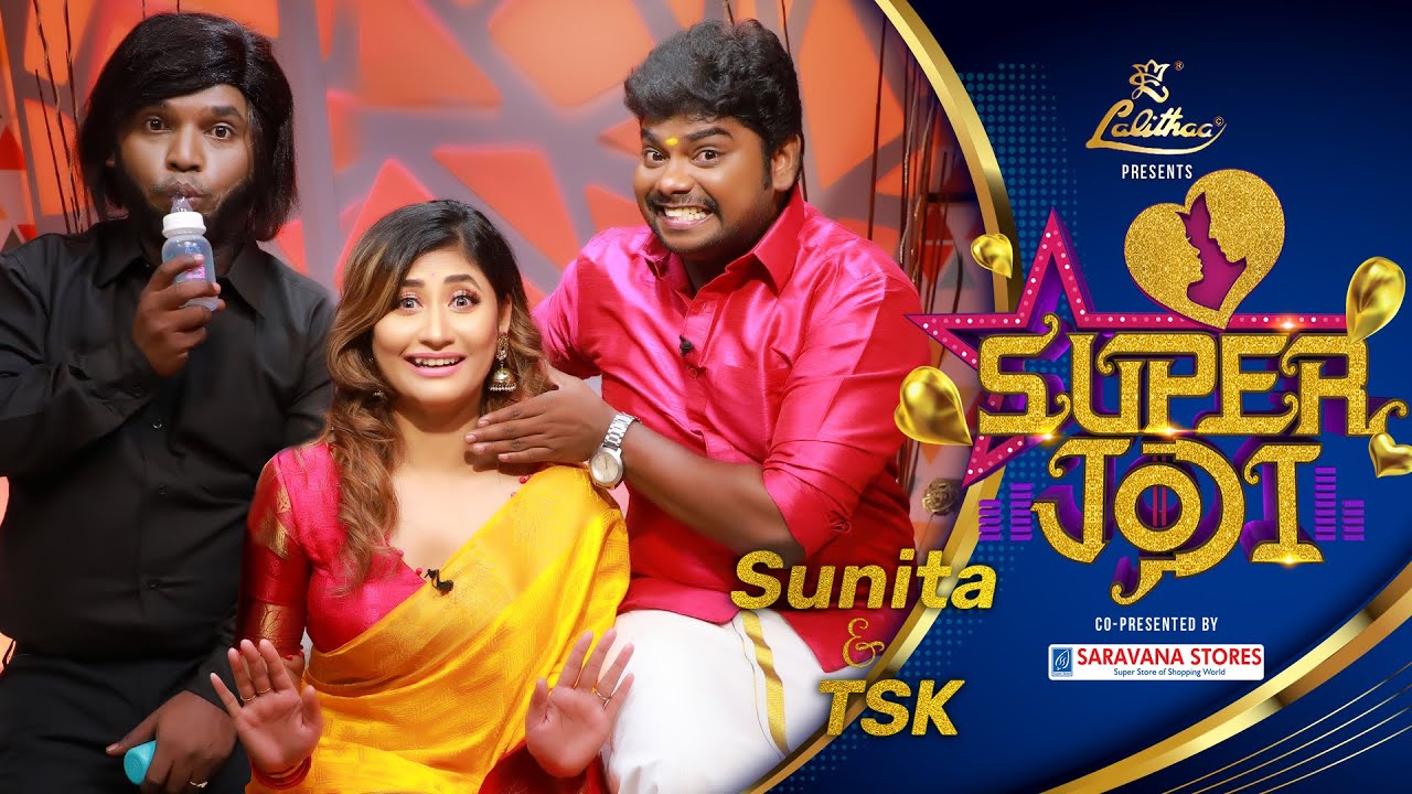 Super Jodi Sunita & TSK with Bala, Kuraishi & Nanjil Vijayan