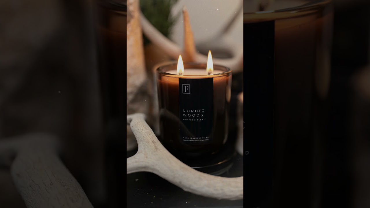 Discover Hand-Poured Scented Candles at FreshOrganizedLiving.com