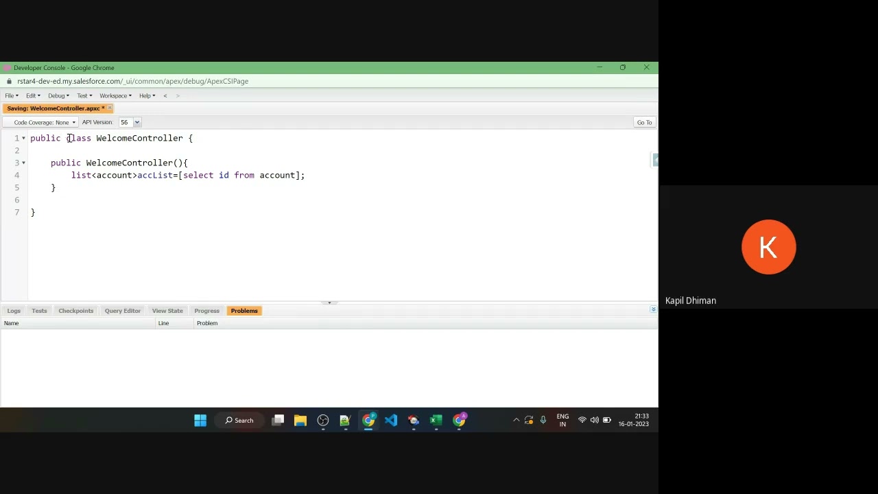 Learn debugging in salesforce (Hindi)  #salesforcehindi