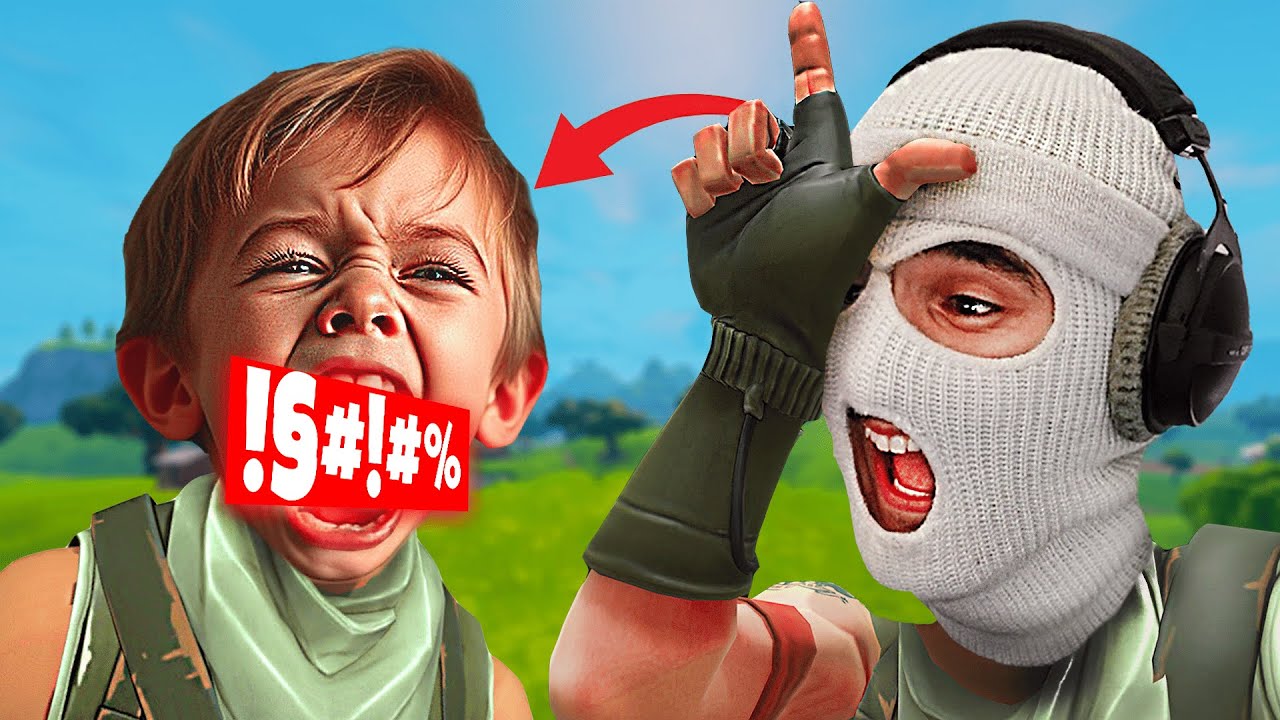 ICH TROLLE IN FORTNITE UND ES IST KOMPLETT ESKALIERT...