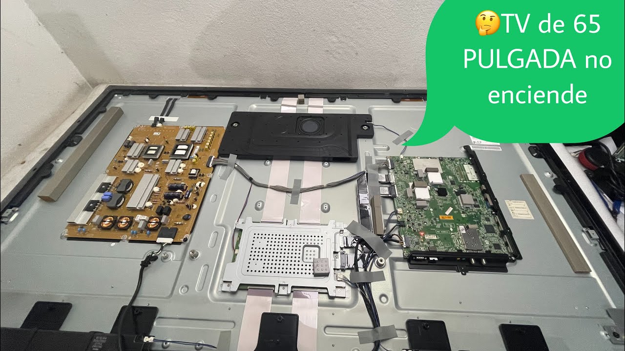 TV de 65 PULGADA no enciende solo STANDBY diagnóstico muy efectivo