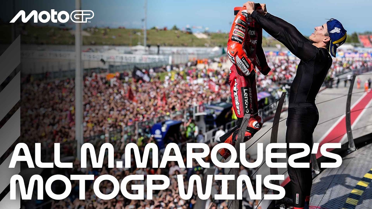 Every Marc Marquez win in MotoGP 🏆🎞️
