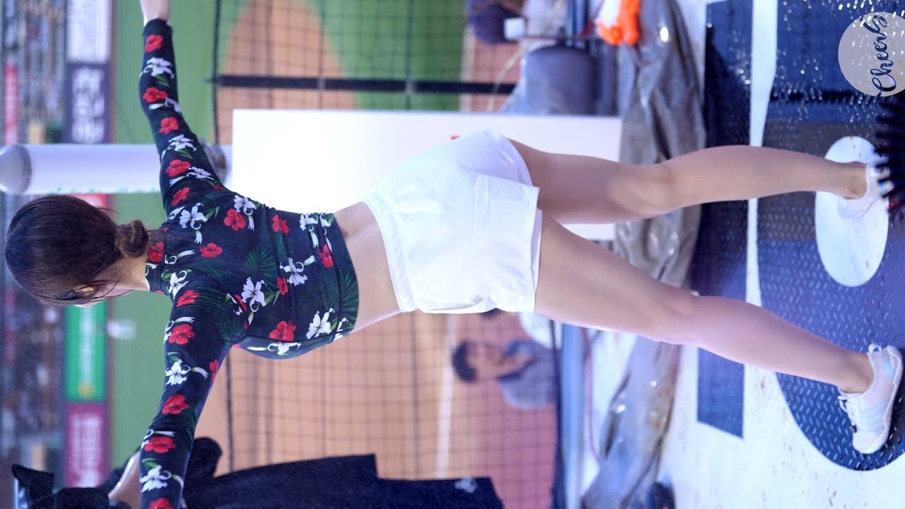 미끄러질뻔ㅋㅋ 윤지나 치어리더 직캠 Yun Jina Cheerleader 240816 |8K