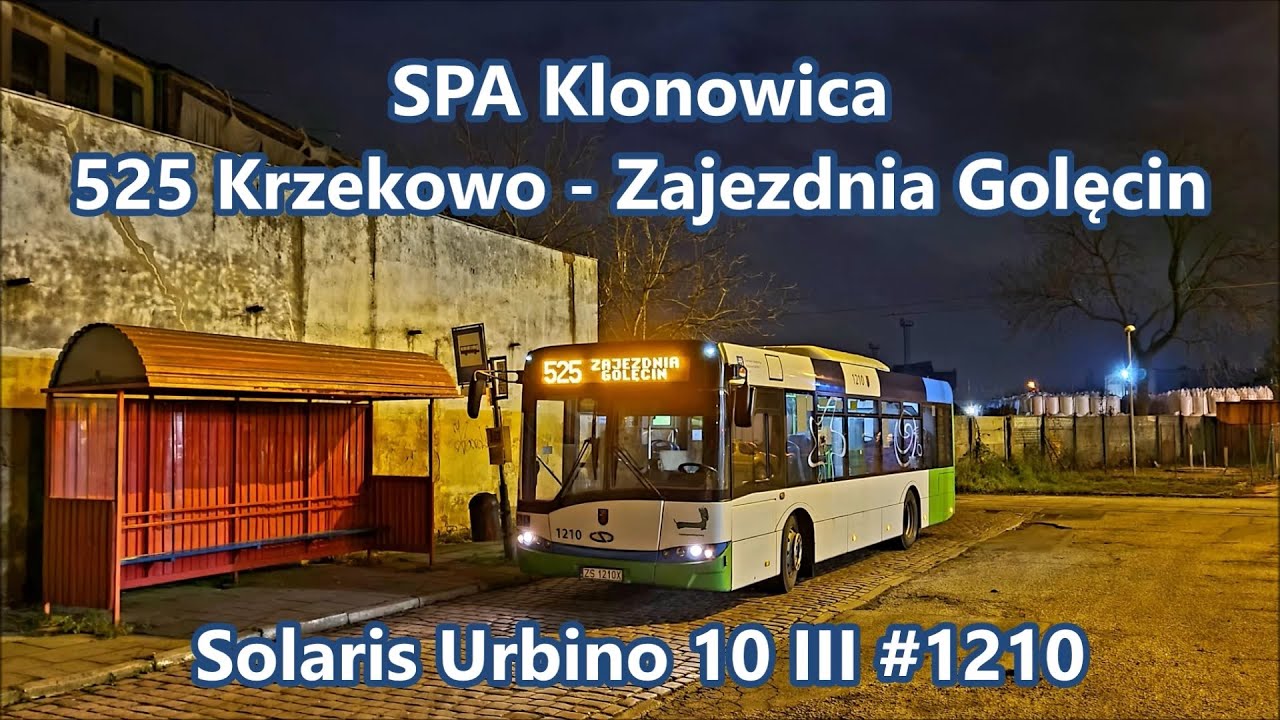 SPA Klonowica - linia 525, Solaris Urbino 10 III #1210