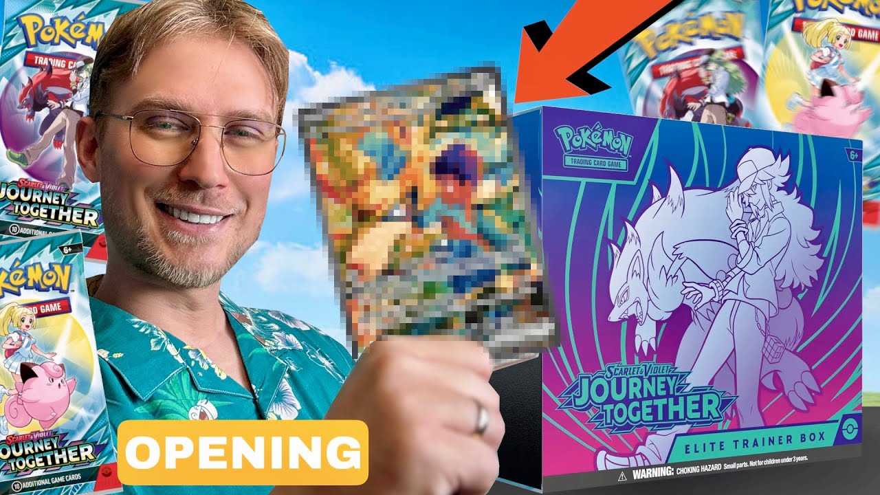 W KOŃCU DROPI ! ELITE TRAINER BOX z JOURNEY TOGETHER !