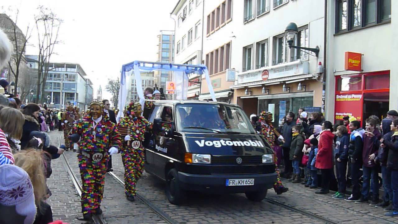 Fasnet in Freiburg 2012