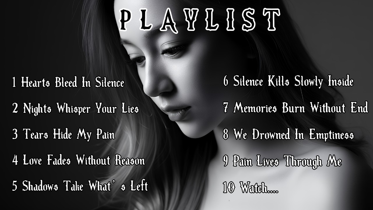 Hearts Bleed In Silence - Beautiful Sad Love Songs 2026💔😭 New English Relaxing Music Playlist