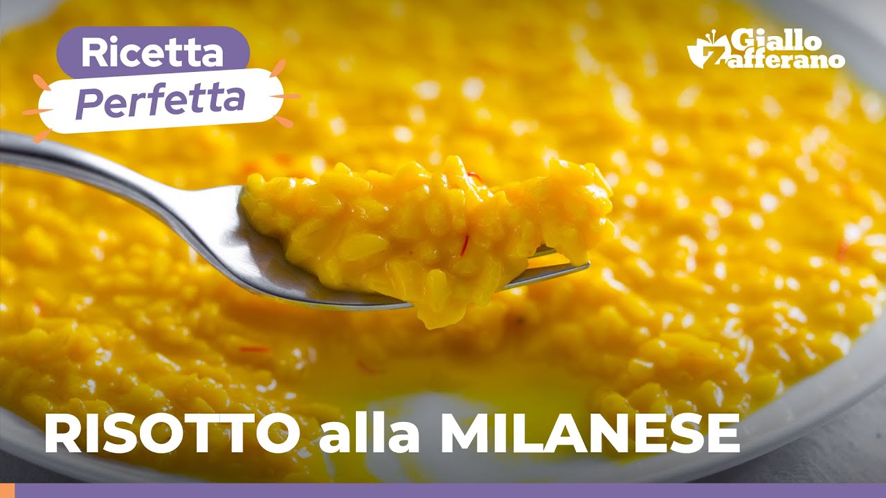 RISOTTO ALLA MILANESE (Шафрановое ризотто) - Аутентичный итальянский рецепт из Милана! 💛