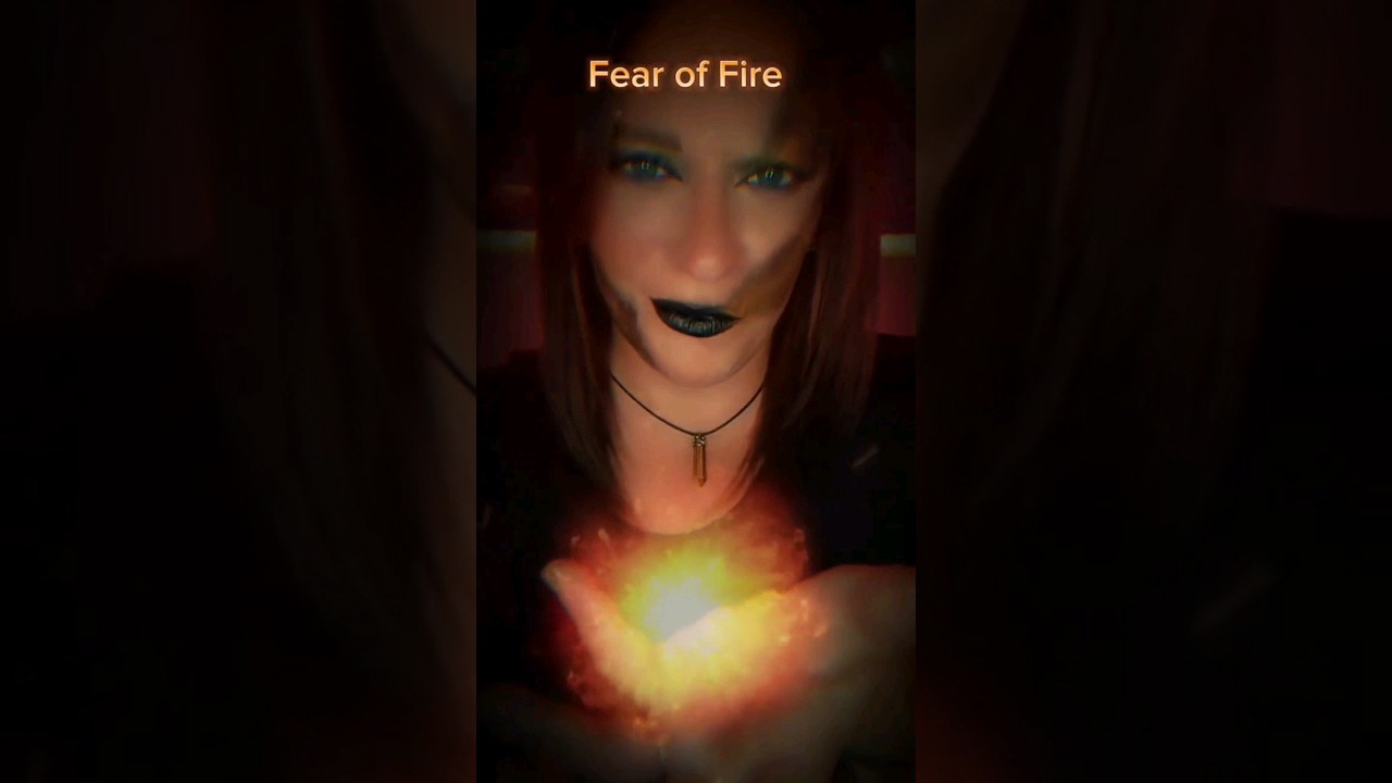 Pyrophobia - Phobias as Makeup #santanasolomon #phobiasasmakeup #transition #pyrophobia