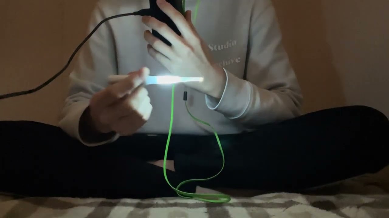 【社会人5年目のASMR】TASCAMで光る耳かき　【声あり】