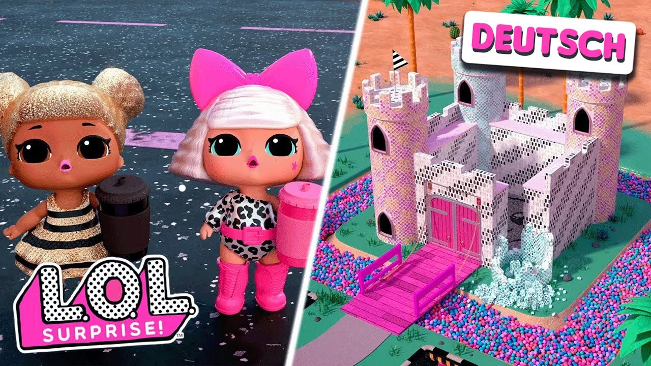 Riesiges Becher-Schloss🥤🏰 | LOL Tots Folge 2 | L.O.L. Surprise! Tots Road Trip