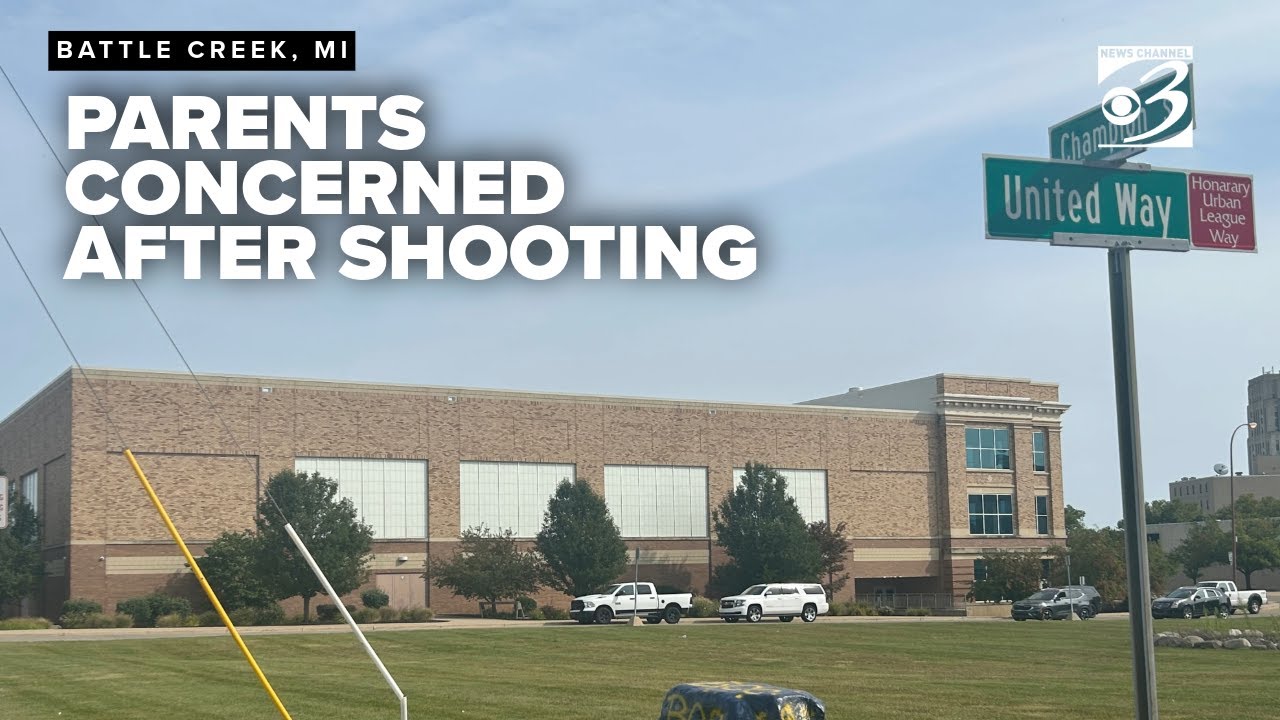 Parents voice concerns after shooting near Battle Creek Central High School