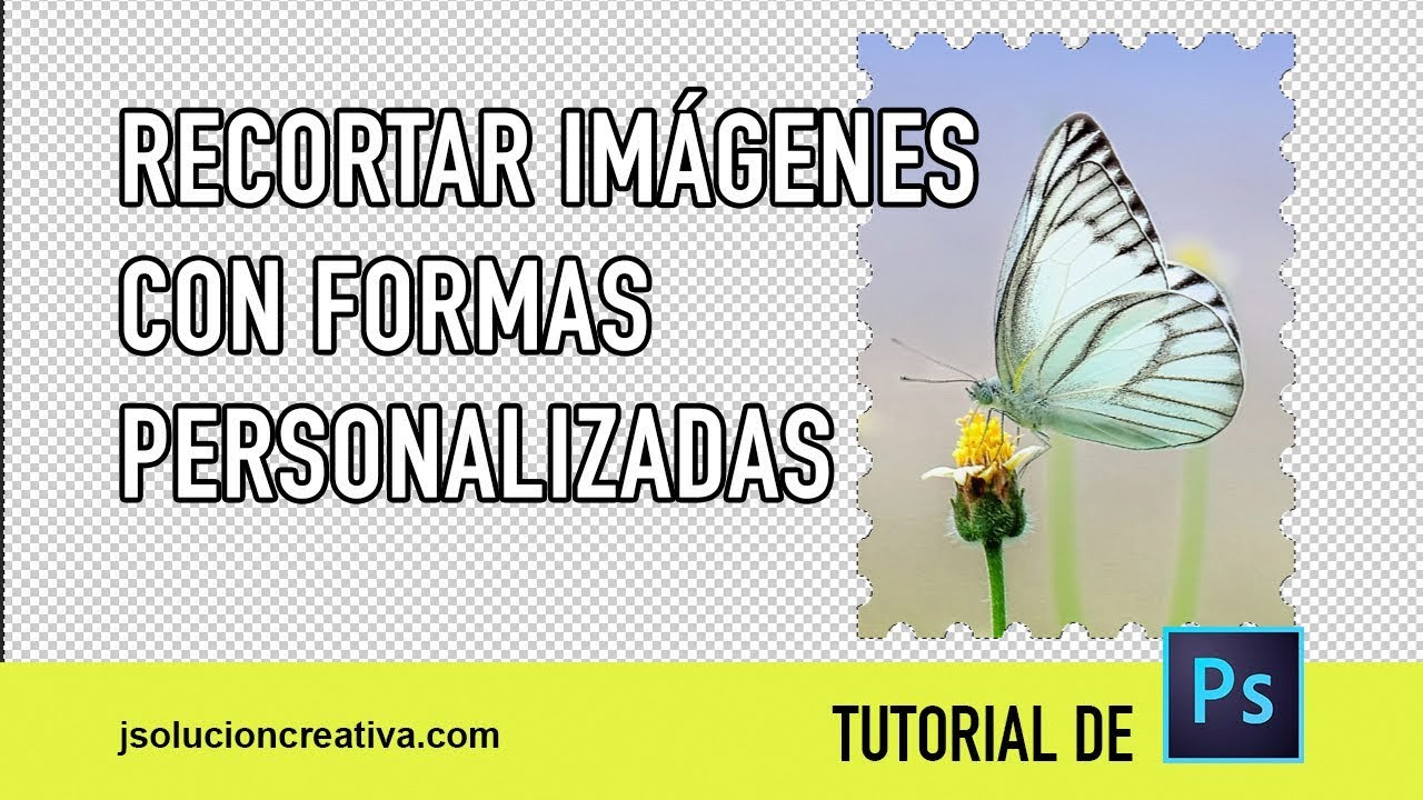 Recortar imágenes con formas personalizadas en Photoshop