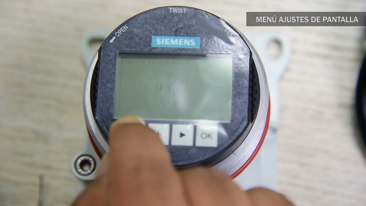 Configuración de Transmisores de Nivel SITRANS LR100 series mediante el Display Remoto SITRANS RD150