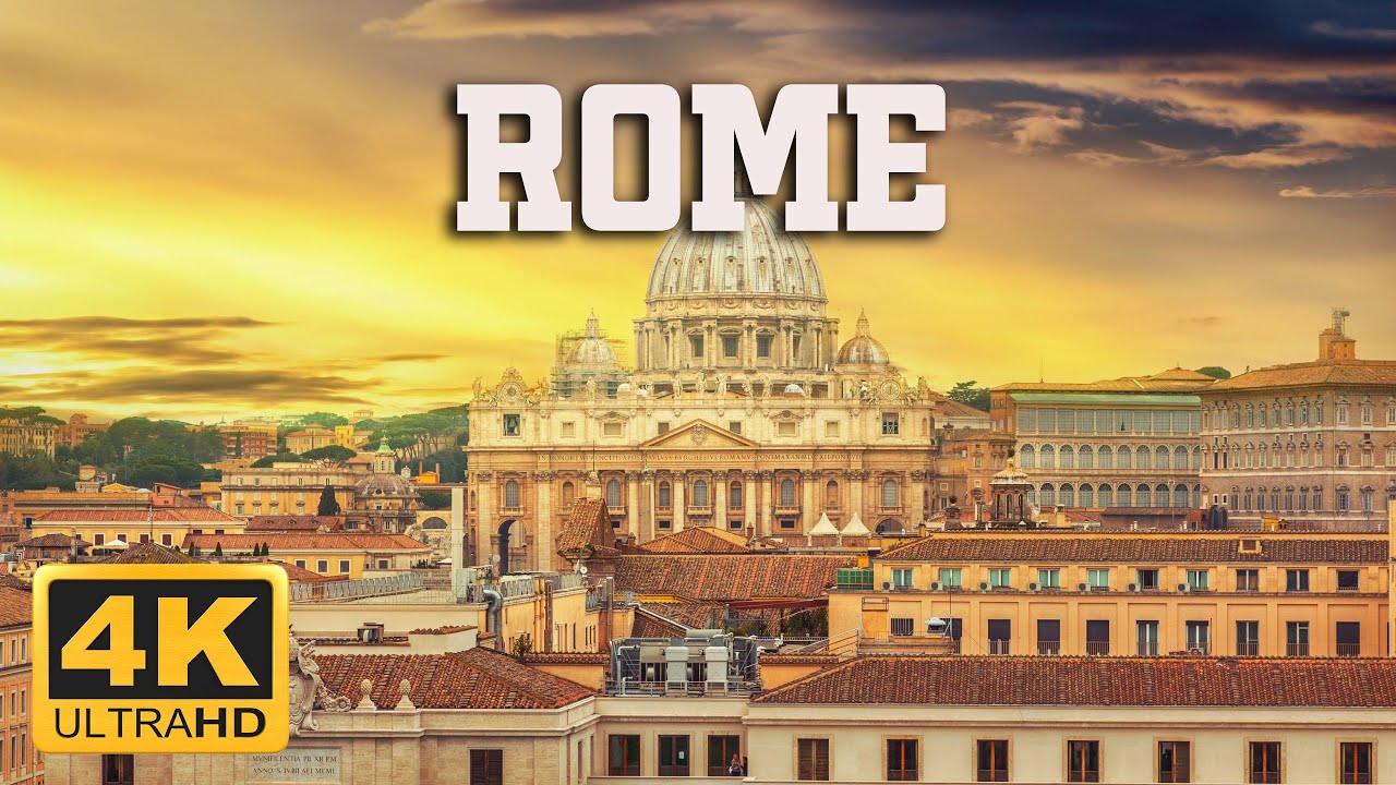 Путеводитель по Риму: исследуйте богатую историю и чудеса Рима в формате 4K