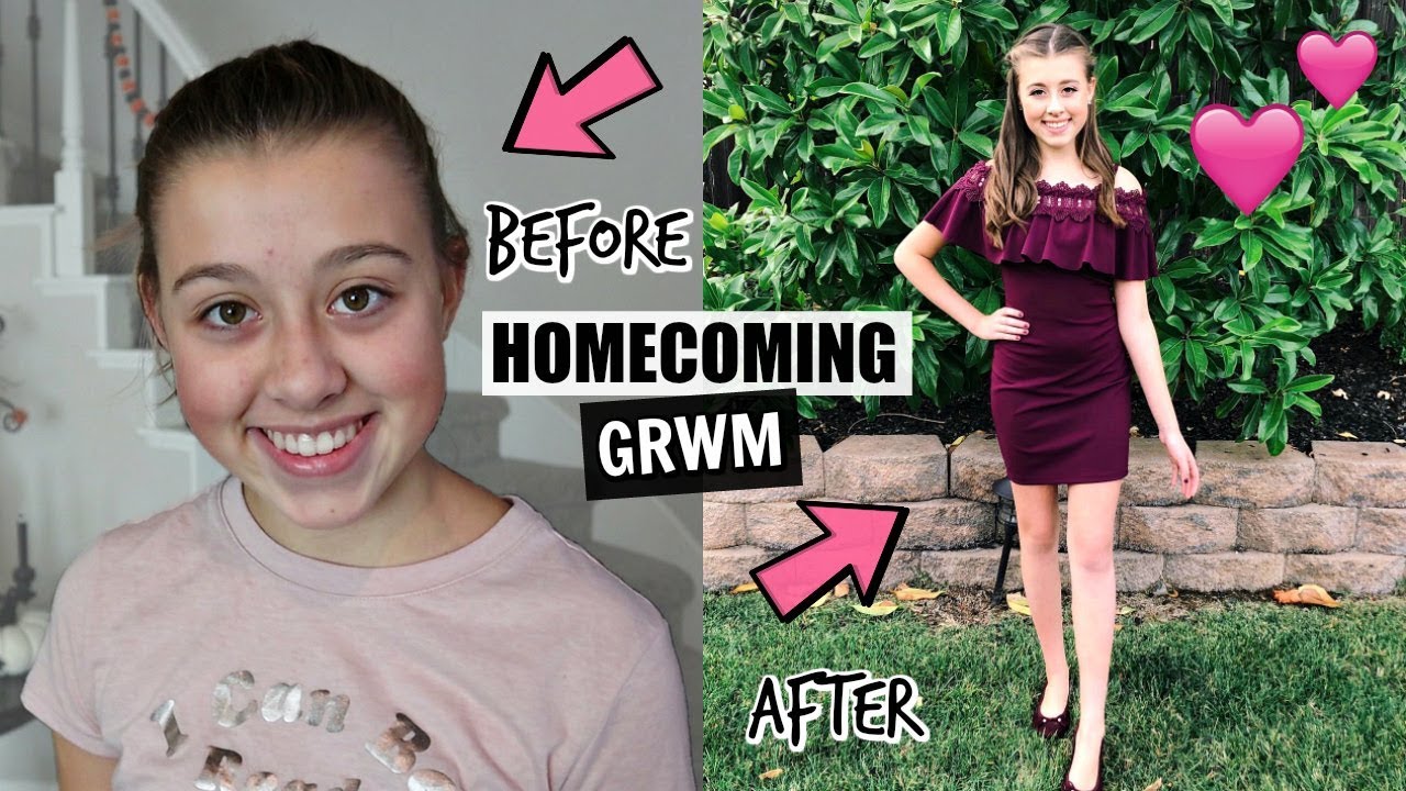 GRWM For My First HOMECOMING Dance!