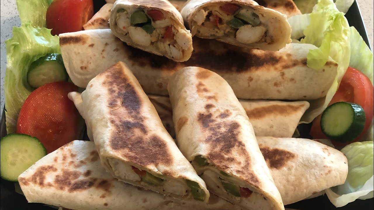شاورمەی مریشك بە تام و لەزەتێکی خۆش