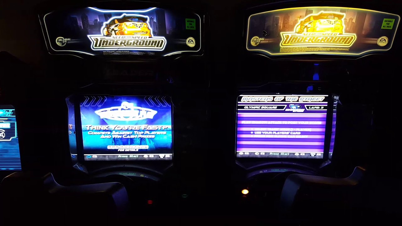 Need For Speed: Underground Arcade 2 Linked Attract Mode