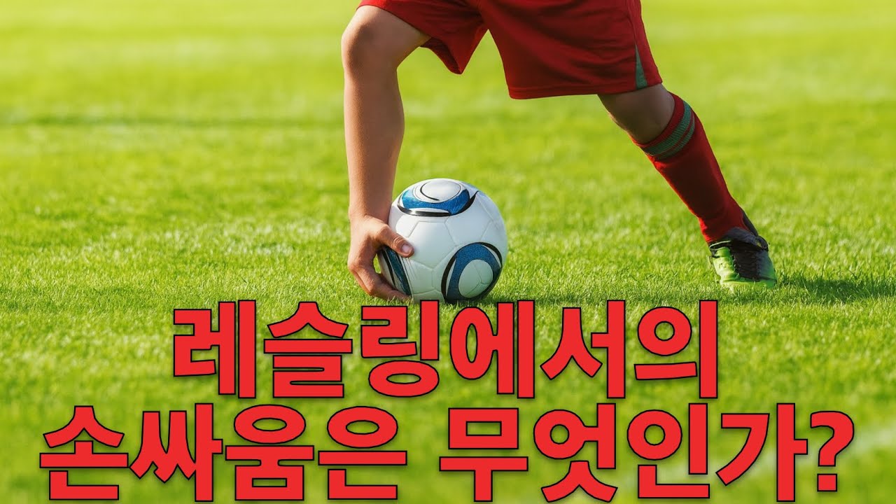 레슬링에서의 손싸움이란?