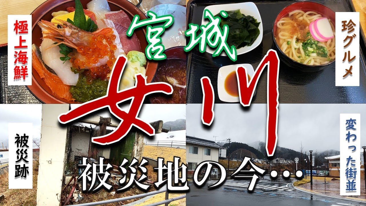 【海鮮】宮城県女川ひとり旅【被災地】