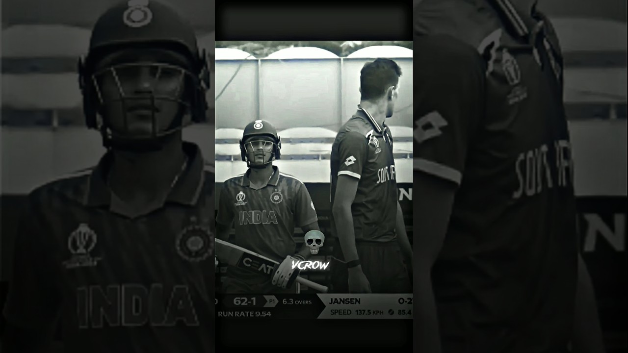 Moment Before Disaster..🗿☠️🤴&bull; #cricket #viratkohli #sg #shubmangill