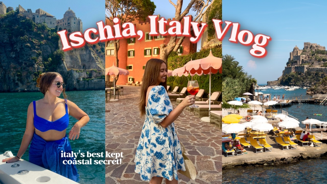 3 days in ISCHIA, ITALY! (the best italian island you've never heard of) | morgan yates travel vlog