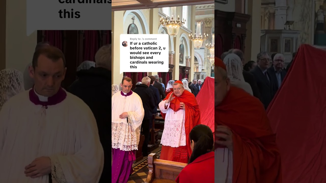 Cardinal Burke Recession after Solemn High Mass #burke #cardinalburke #vatican2 #vaticanii #icksp