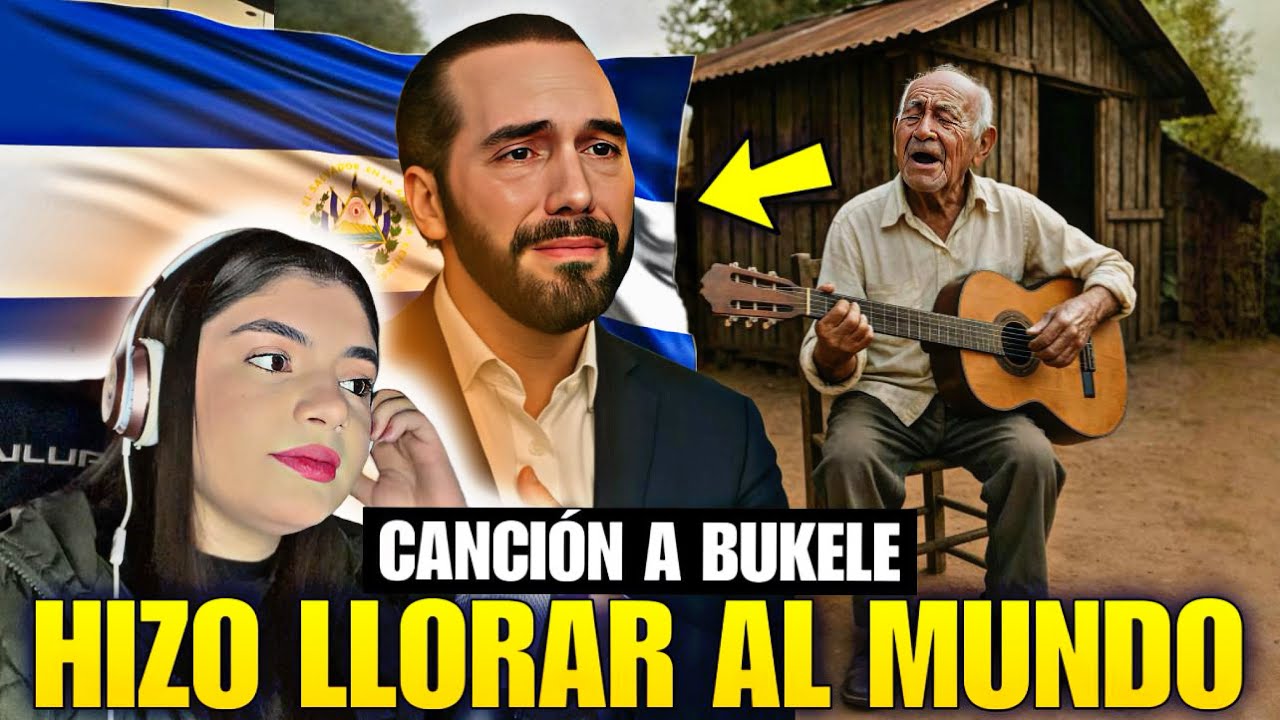 ABUELITO EMOCIONA A BUKELE Y AL MUNDO CON ESTA EMOTIVA CANCIÓN