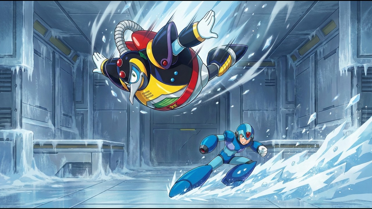 Mega Man X Chill Penguin Stage