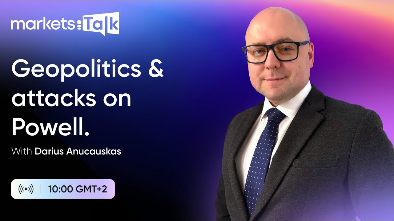 Geopolitical tensions & attacks on Powell - MarketsTalk w. Darius Anucauskas Ep. 127