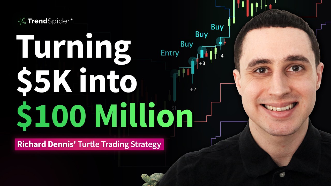 Turning $5K to $100M: Richard Dennis’ Turtle Trading Strategy