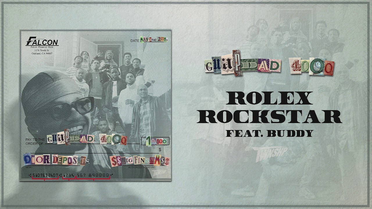Guapdad 4000 - Rolex Rockstar (feat. Buddy) [Official Audio]