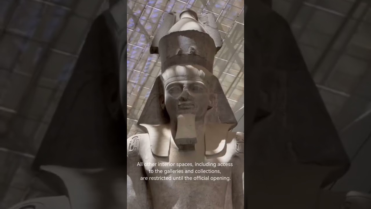 grand egyptian museum key facts #travel #travelegypt #cairo_egypt #greatpyramid #egyptian