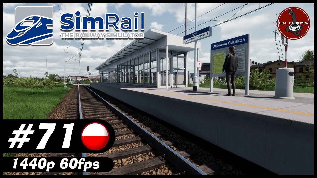 Relaksik w Dąbrowie Górniczej | #71 | SimRail - The Railway Simulator 🚂