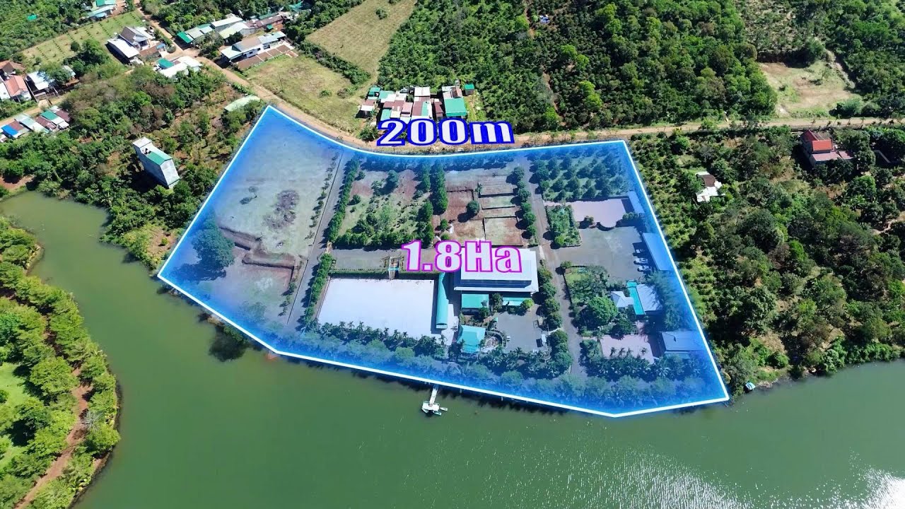 BÁN 1.8HA FARM MÊ MẨN -  NGAY TRUNG TÂM - KHU DÂN CƯ - VIEW HỒ PHONG THUỶ ĐẸP ĐẾN NAO LÒNG - 32 TỶ