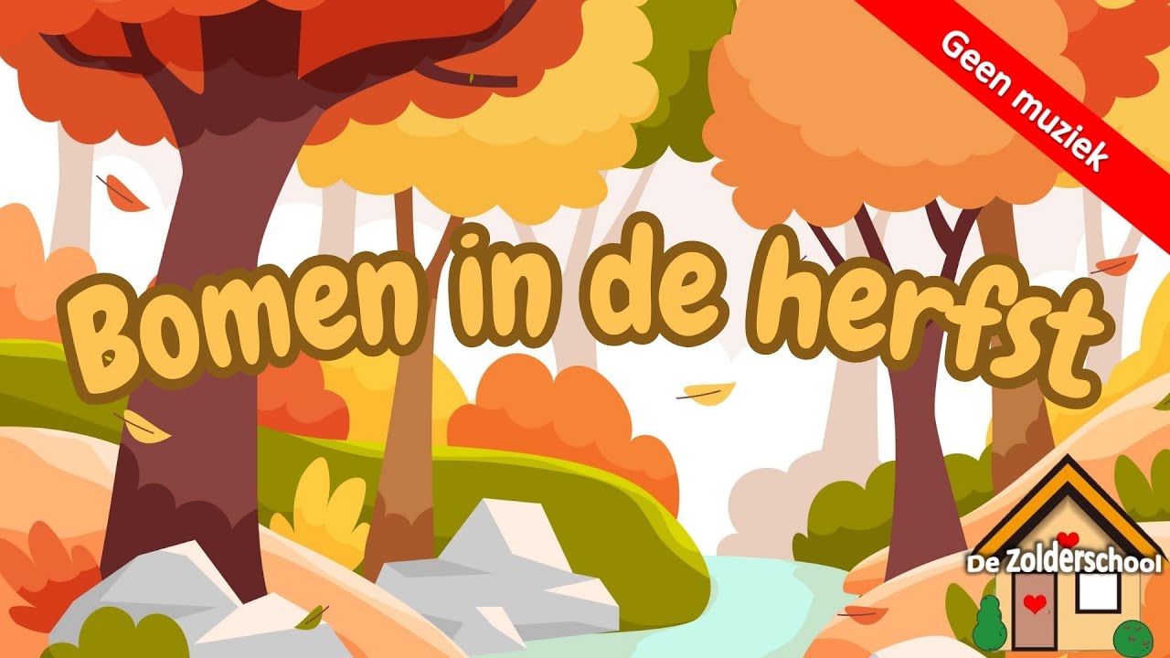Bomen in de herfst - herfstkleuren - uitleg voor kinderen.