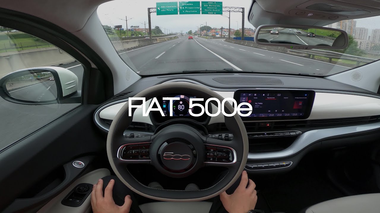 POV Drive | Fiat 500e Icon 2024 [4K]