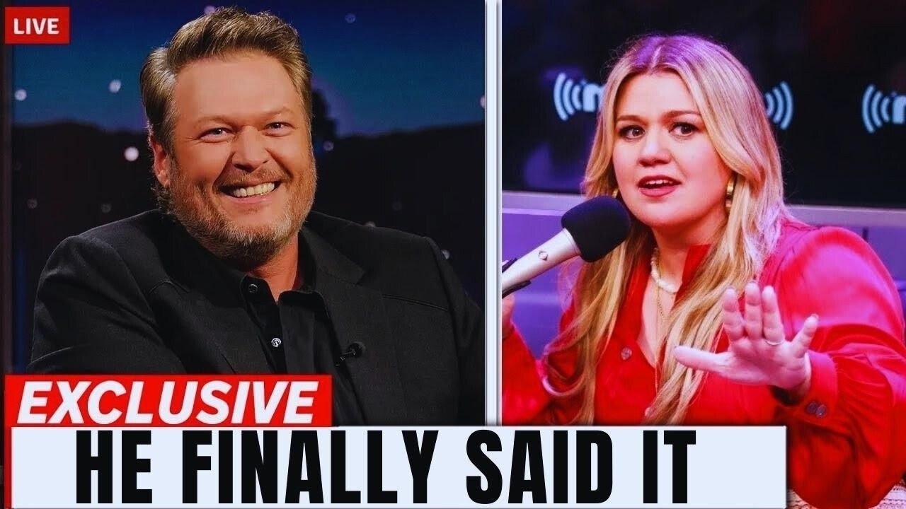 Blake Shelton FINALLY ADMITS What We All Suspected about Kelly Clarkson