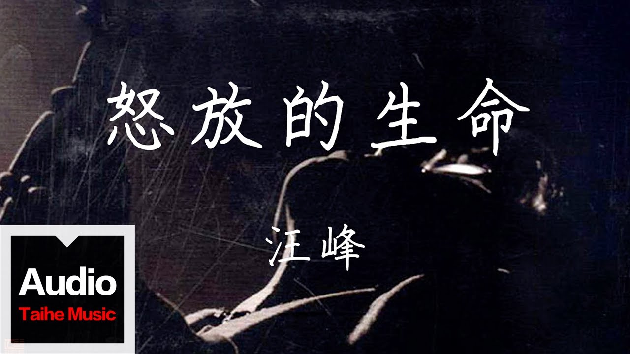 汪峰【怒放的生命】HD 高清官方歌詞版 MV