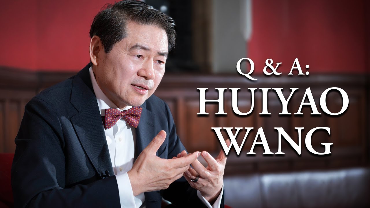 Huiyao Wang on Trump's planned tariffs & the West's perception of China as a threat