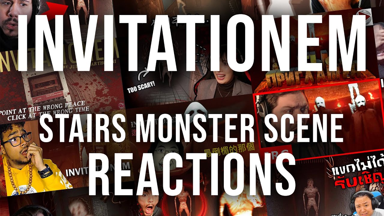 INVITATIONEM - Stairs Monster Scene Reactions