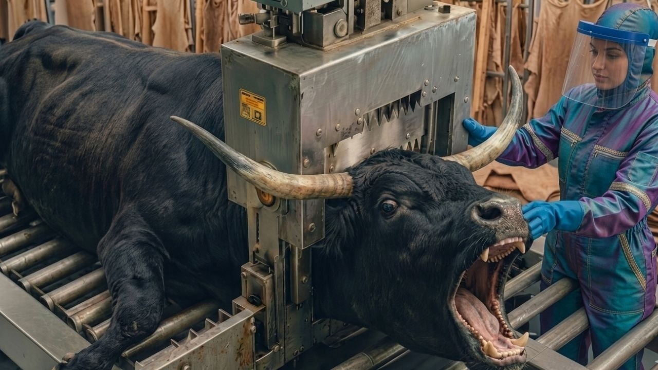 Inside a Premium Bull Leather Jacket Factory – From Start to Finish in 8K Ultra HD