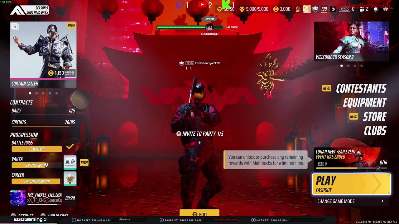THE FINALS Season 9 Cashout Mode : )