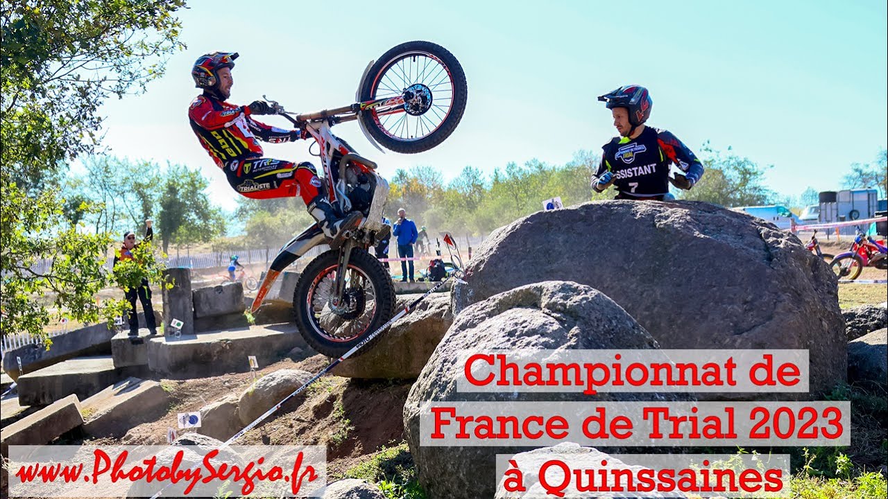 Championnat de France de trial 2023 à Quinssaines
