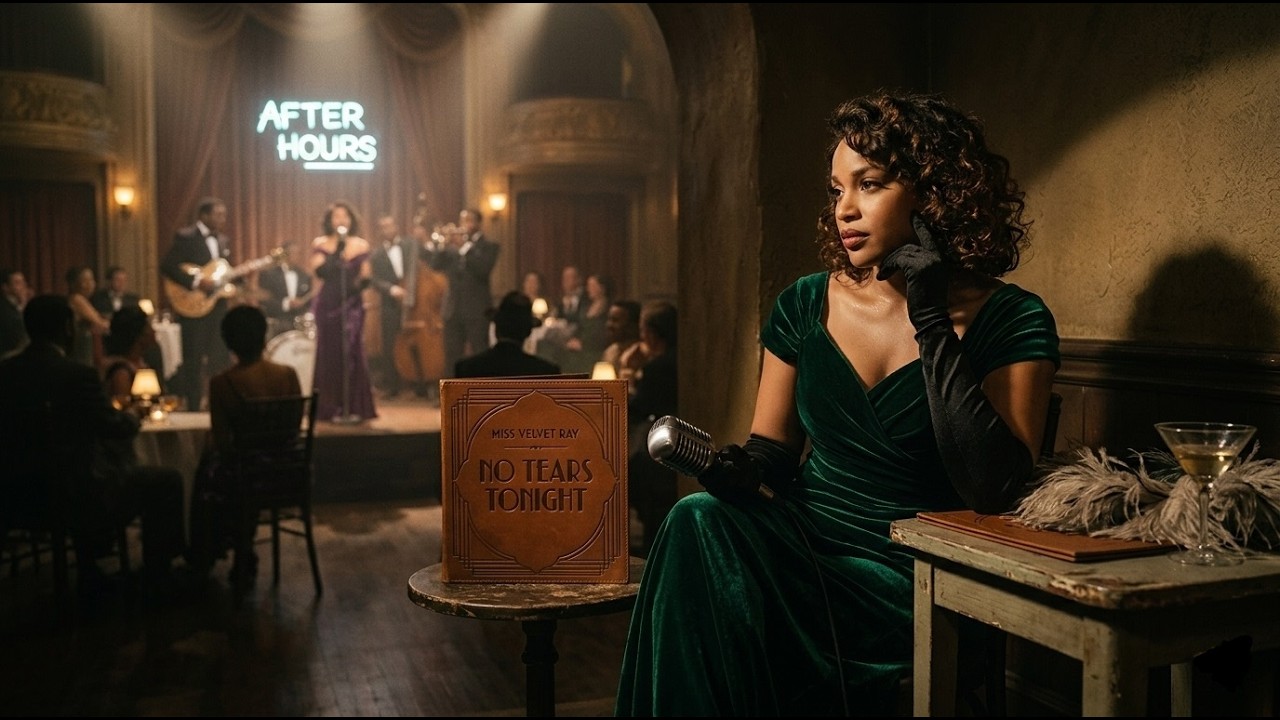 No Tears Tonight- Miss Velvet Ray–Full Album | Chicago&Jump Blues (1930s–40s Vibe)