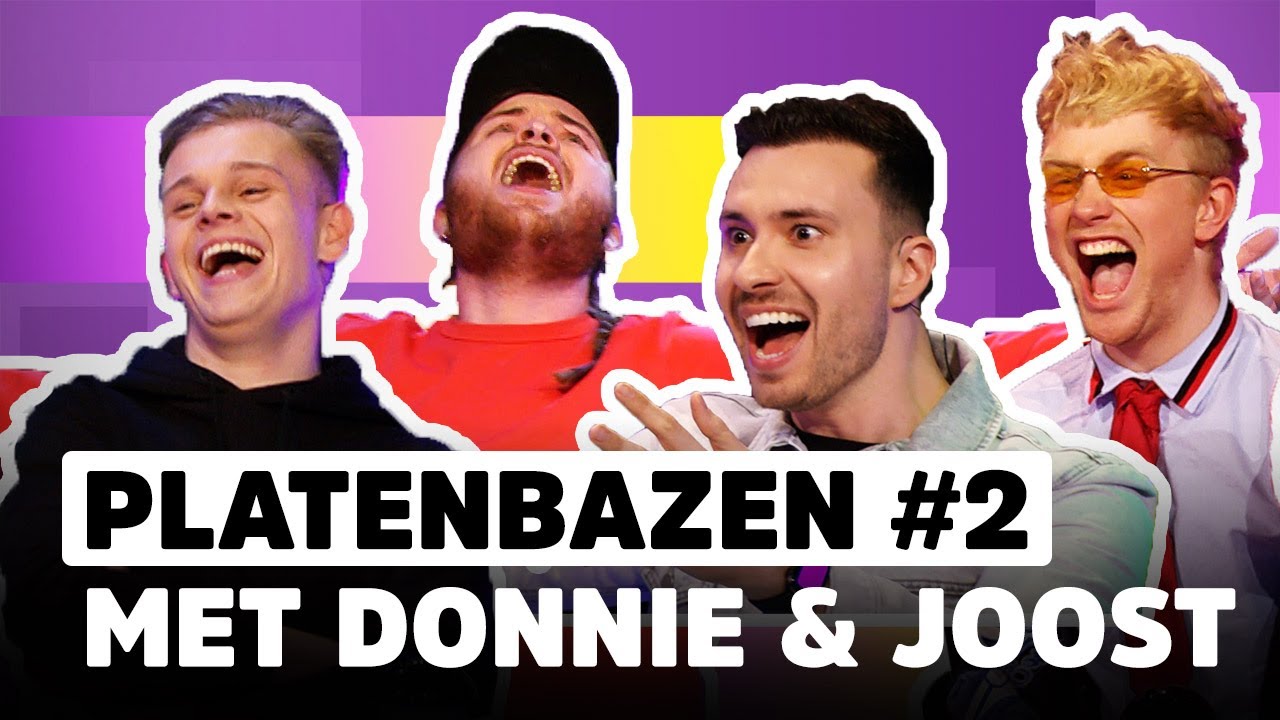 DONNIE & JOOST geven álles tegen DENNIS SCHOUTEN en RUTGER VINK! | PLATENBAZEN #2