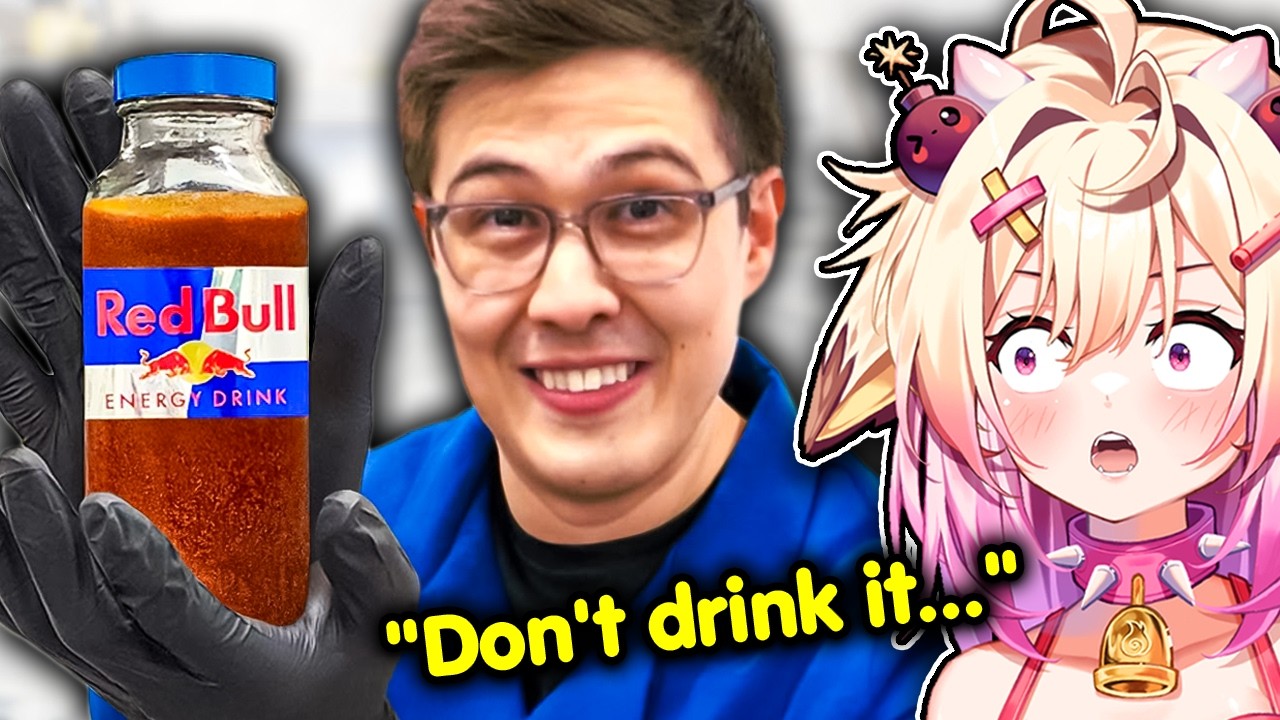 Making The Most POWERFUL Redbull... | Rosiebellmoo Reacts