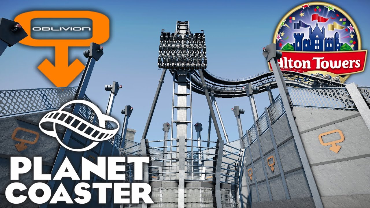 Don't Look Down - Oblivion - Alton Towers Resort - Planet Coaster