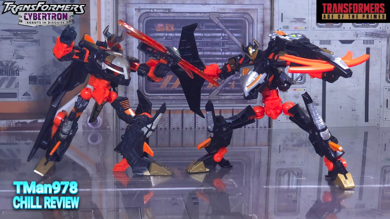 Transformers Cybertron & AOTP Sideways CHILL COMPARISON REVIEW 